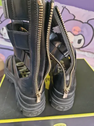 Sandalias Buffalo Negras