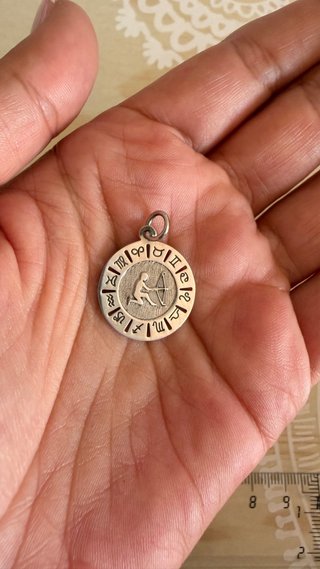Colgante Sagitario Plata de Ley 925