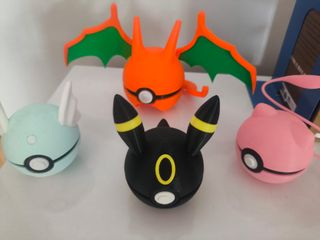 Figuras Pokeball 3D