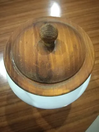 Pote de Porcelana Farinha