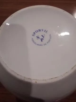 Pote de Porcelana Farinha