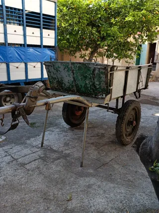 Carro para sacar estiércol