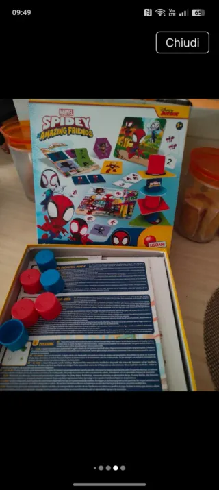 Gioco da tavolo Spidey Amazing Friends Lisciani
