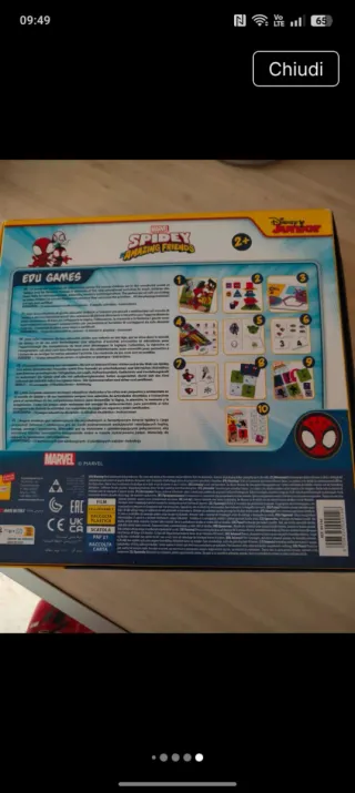 Gioco da tavolo Spidey Amazing Friends Lisciani