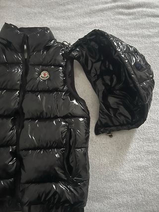Moncler Gilet Nero Cappuccio