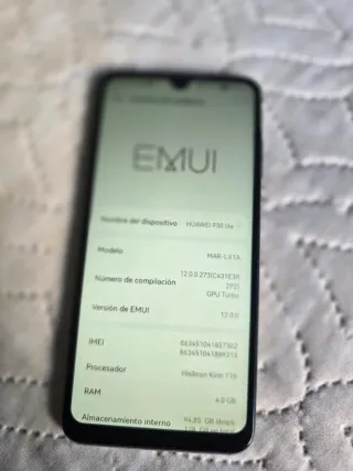 Huawei P30 Lite blanco