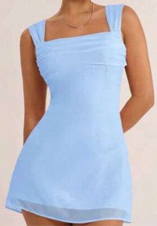Vestido azul Shein