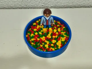 Piscina Bolas Playmobil con Niño