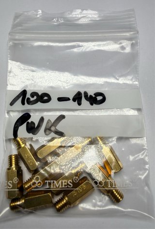 Kit 10 chicles altas carburador keihin PWK 100-140
