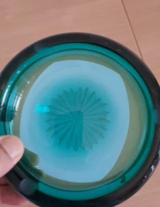 Posacenere Murano Vetro Blu