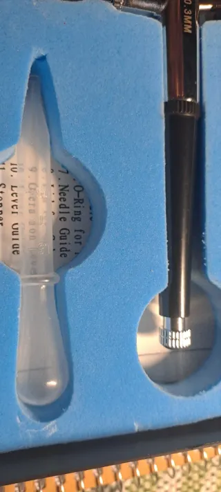 Aerografo professionale cromato