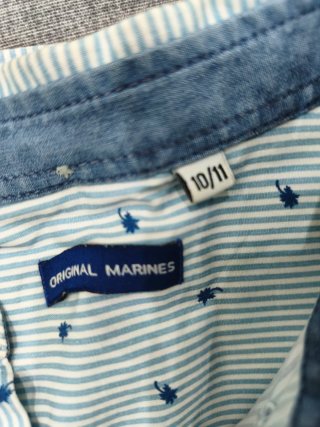Camicia bambino righe