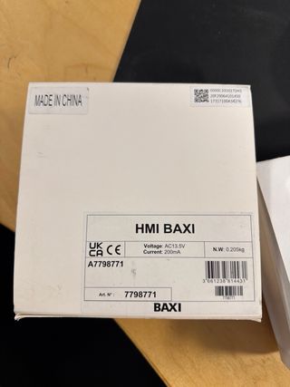 Controlador HMI Baxi