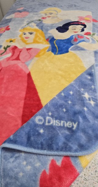 Manta Princesas Disney Cama 90