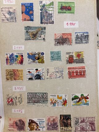 Lote de sellos de España