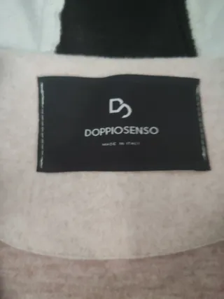Cappotto Grigio Rosa Taglia L
