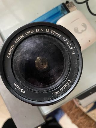Objetivo Canon EFS 18-55mm IS II