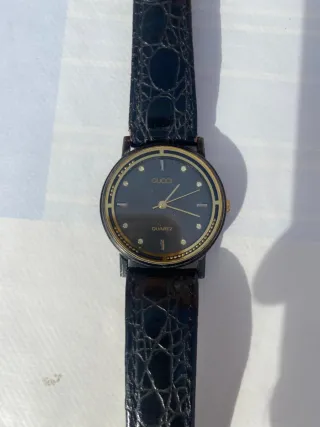 Orologio Gucci Unisex Nero/Oro