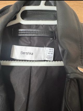 Chaqueta Biker Bershka Talla S