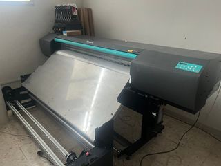 Calandra sublimación textil y plotter