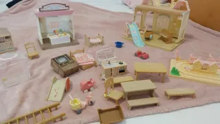 Casa Sylvanian Families con muebles