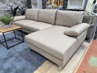 Sofá Chaise Longue Beige