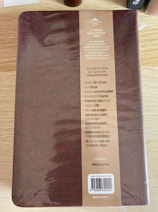 Biblia RVR 1960 letra grande