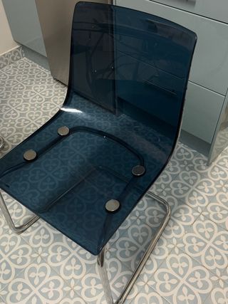 4 Sillas de Cocina Transparentes  25€ unidad