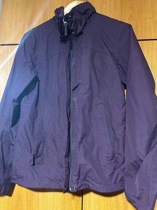 Chubasquero Decathlon Morado