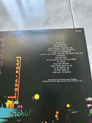LP Billie Holiday - Strange Fruit