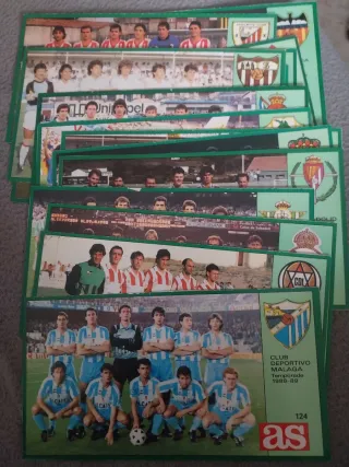 Antiguos Cromos AS Real Madrid 1988-89