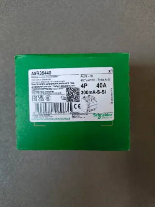 Diferencial Schneider A9R35440 4Px40Ax300ma SI