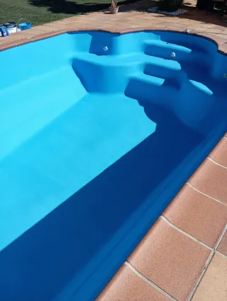 Pintura Piscinas Fibra y Obra