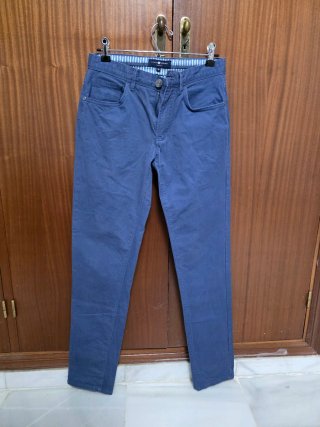 Pantalón Chino Alvaro Moreno Talla 38 Azul