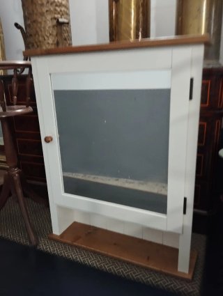 Armario Baño Ikea Madera y Cristal