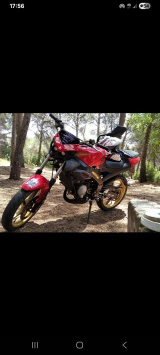 Aprilia RS 50 Sportbike Roja y Negra