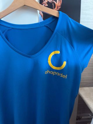 4 Camisetas Padel Variadas. Talla 42 para mujer