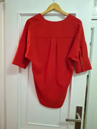 Blusa Adolfo Dominguez Roja