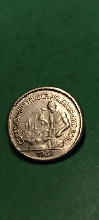 50 Céntimos 1937 PJR.