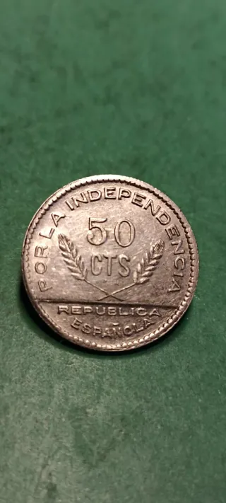 50 Céntimos 1937 PJR.