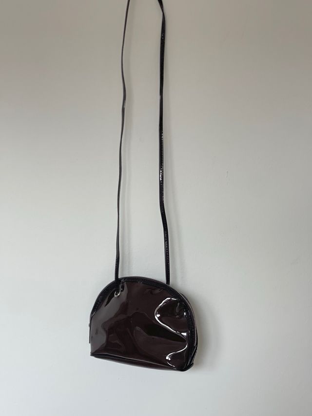 Tracolla Baldinini marrone cioccolato