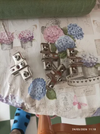 2 Puertas Armario 60x30 con Bisagras Nuevas