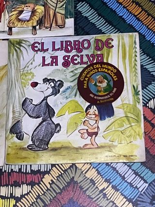 Lote 5 Vinilos Infantiles Cuentos del Mundo