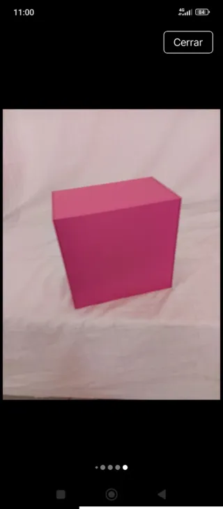 Joyero rosa con estrellas