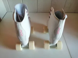 Pack Patines artísticos niña talla 34.