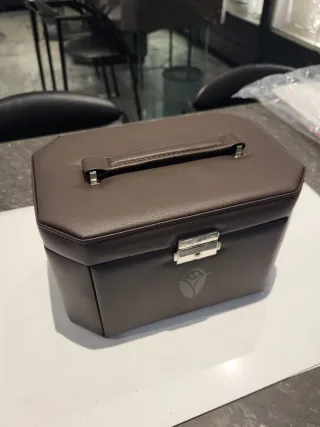 Joyero Marrón con Espejo y Cajones S