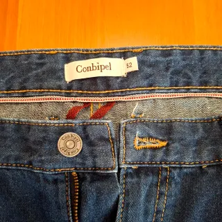 Conbipel blu jeans tg 52 pantalone uomo