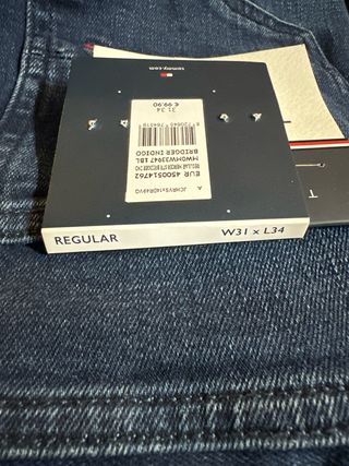 Pantalón Vaquero Tommy Hilfiger Azul Talla W31/L34