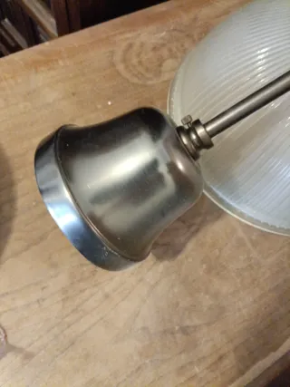 Lámparas de techo colgantes cristal y metal
