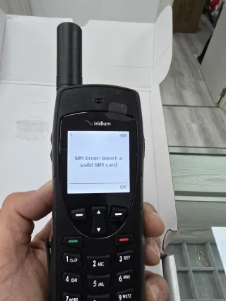 Teléfono Satelital Iridium 9555 Negro